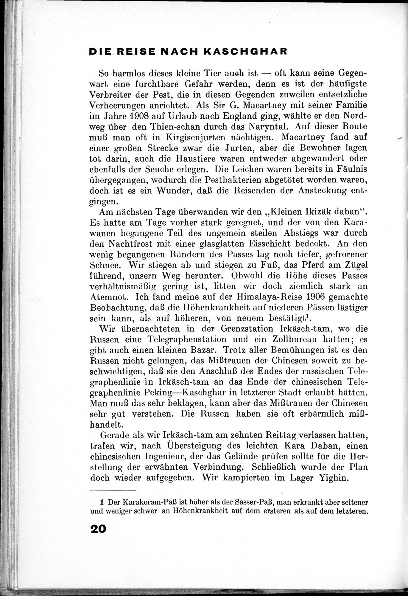 Von Land und Leuten in Ostturkistan : vol.1 / Page 38 (Grayscale High Resolution Image)