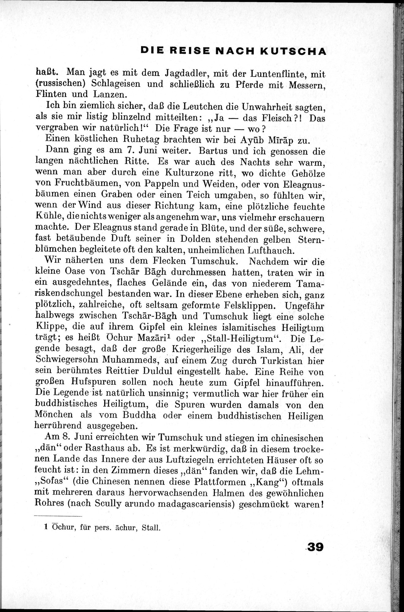 Von Land und Leuten in Ostturkistan : vol.1 / 59 ページ（白黒高解像度画像）