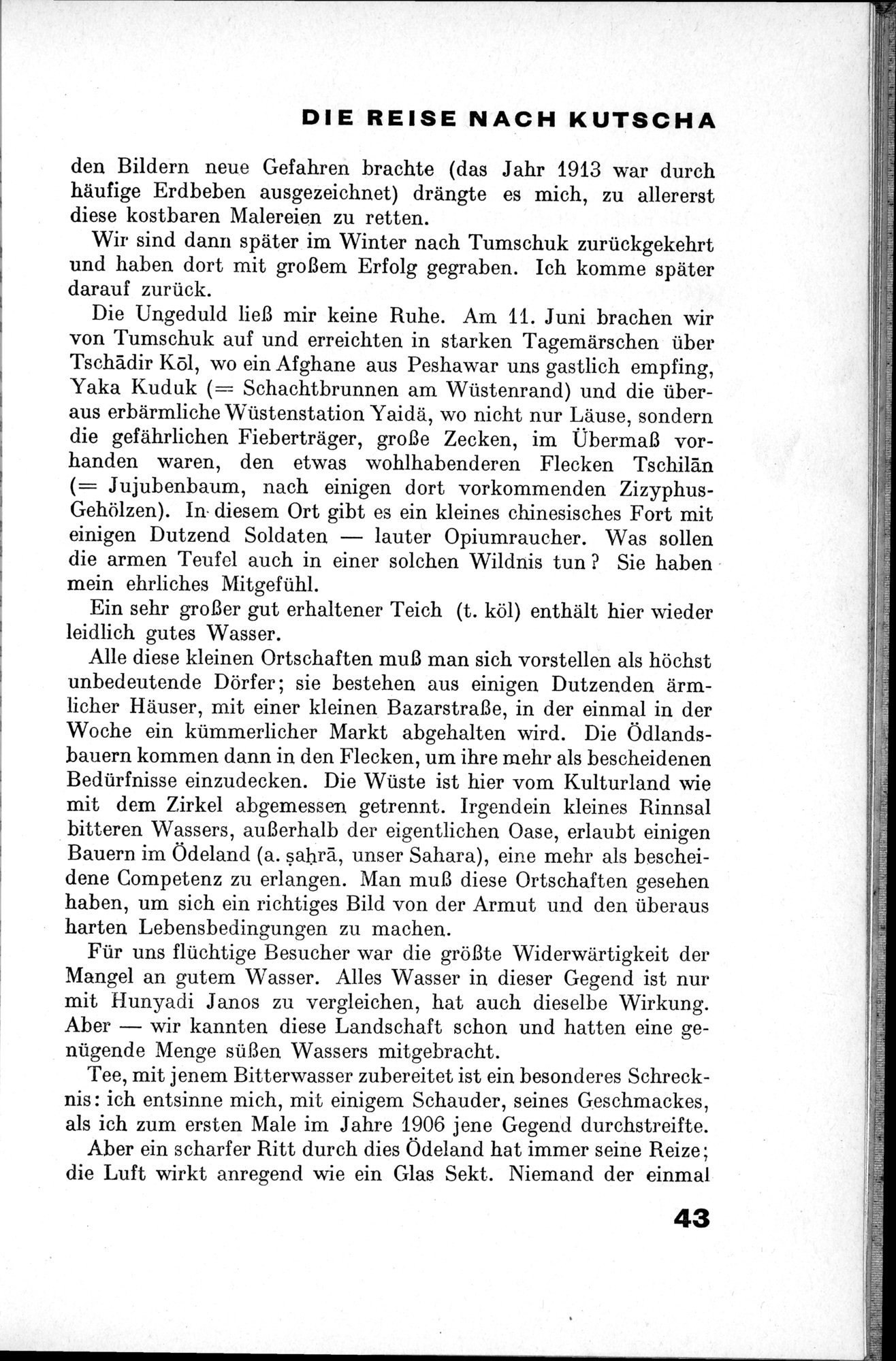 Von Land und Leuten in Ostturkistan : vol.1 / Page 67 (Grayscale High Resolution Image)