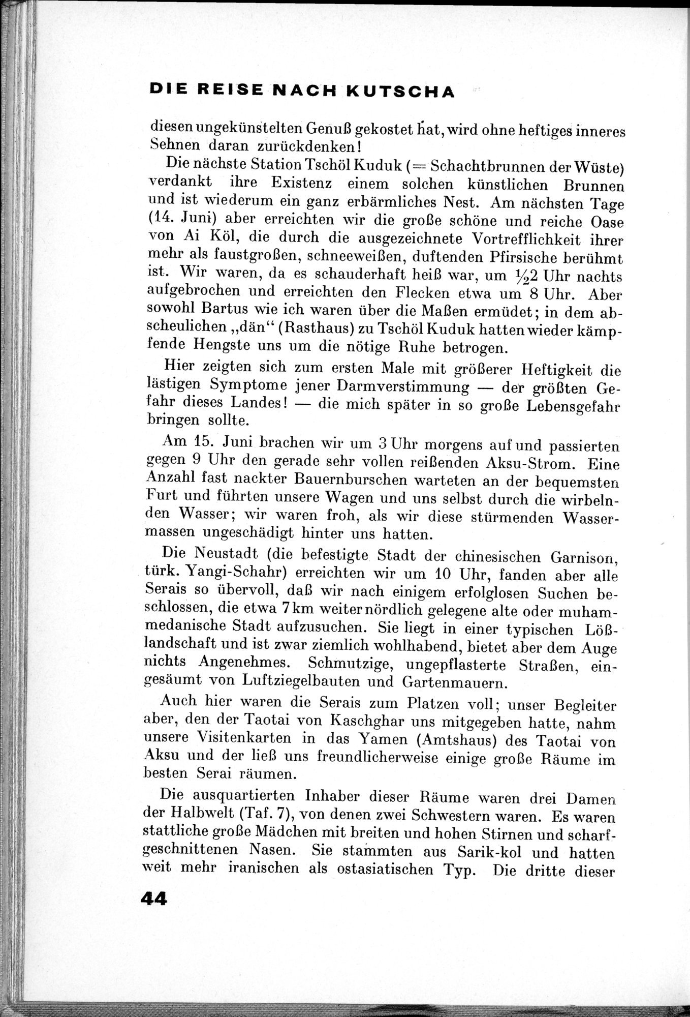 Von Land und Leuten in Ostturkistan : vol.1 / 68 ページ（白黒高解像度画像）