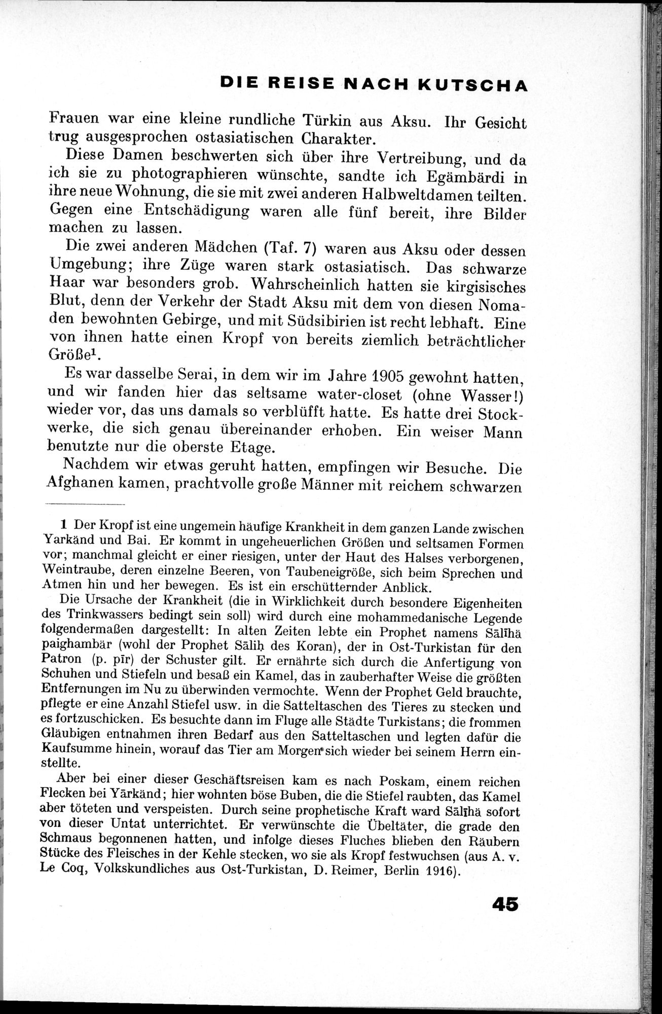 Von Land und Leuten in Ostturkistan : vol.1 / 69 ページ（白黒高解像度画像）