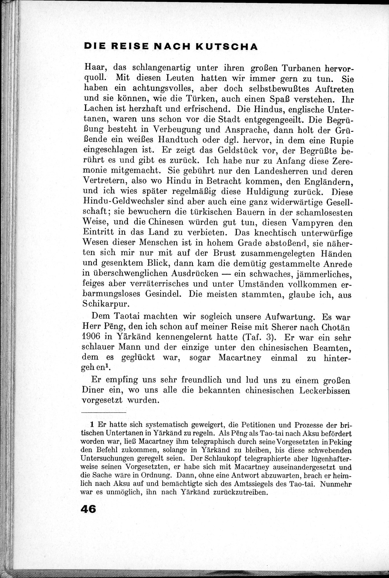 Von Land und Leuten in Ostturkistan : vol.1 / 70 ページ（白黒高解像度画像）
