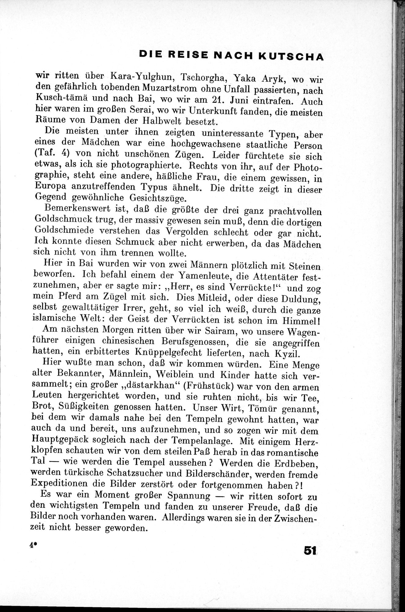 Von Land und Leuten in Ostturkistan : vol.1 / 77 ページ（白黒高解像度画像）