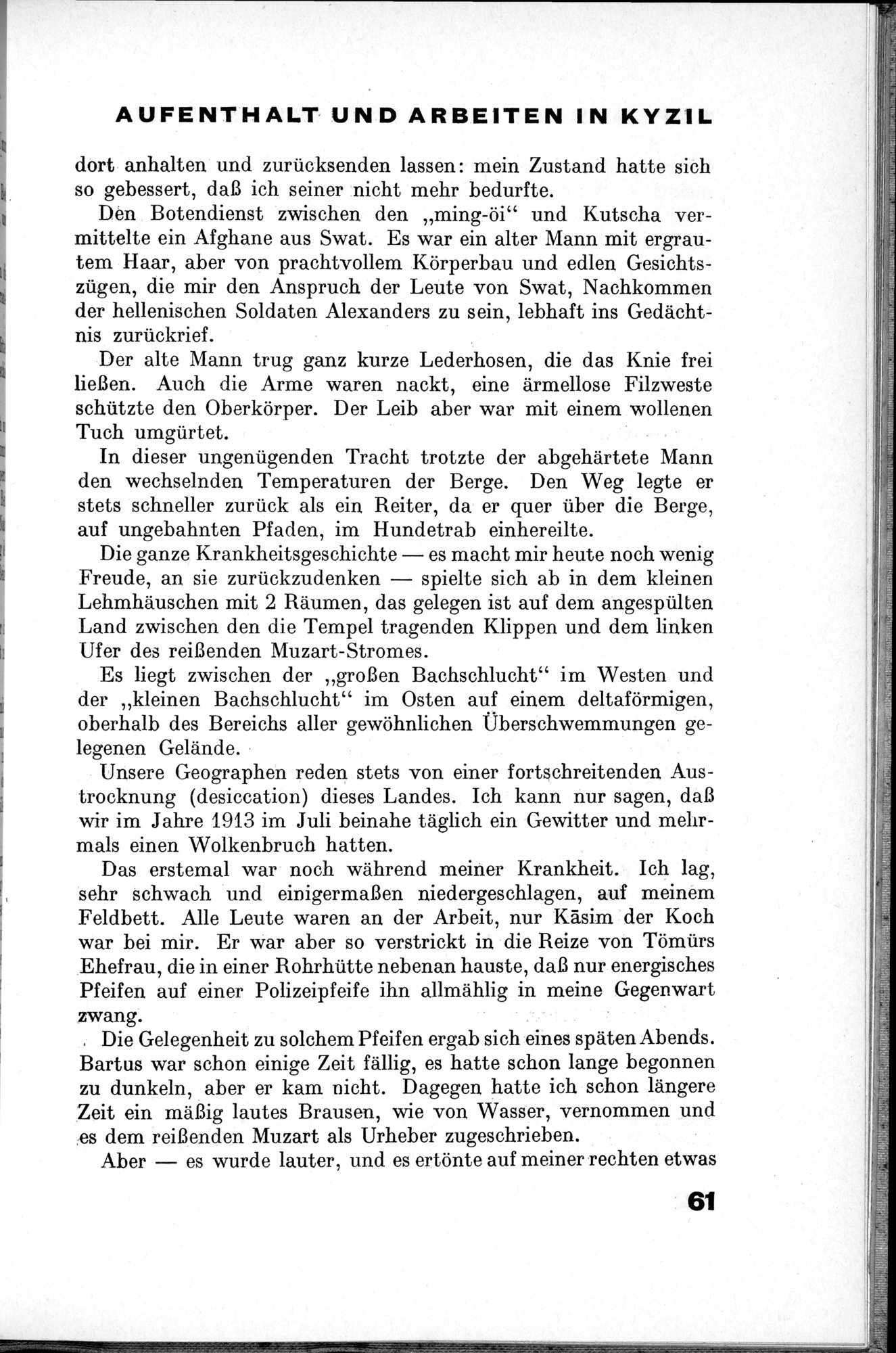 Von Land und Leuten in Ostturkistan : vol.1 / 87 ページ（白黒高解像度画像）