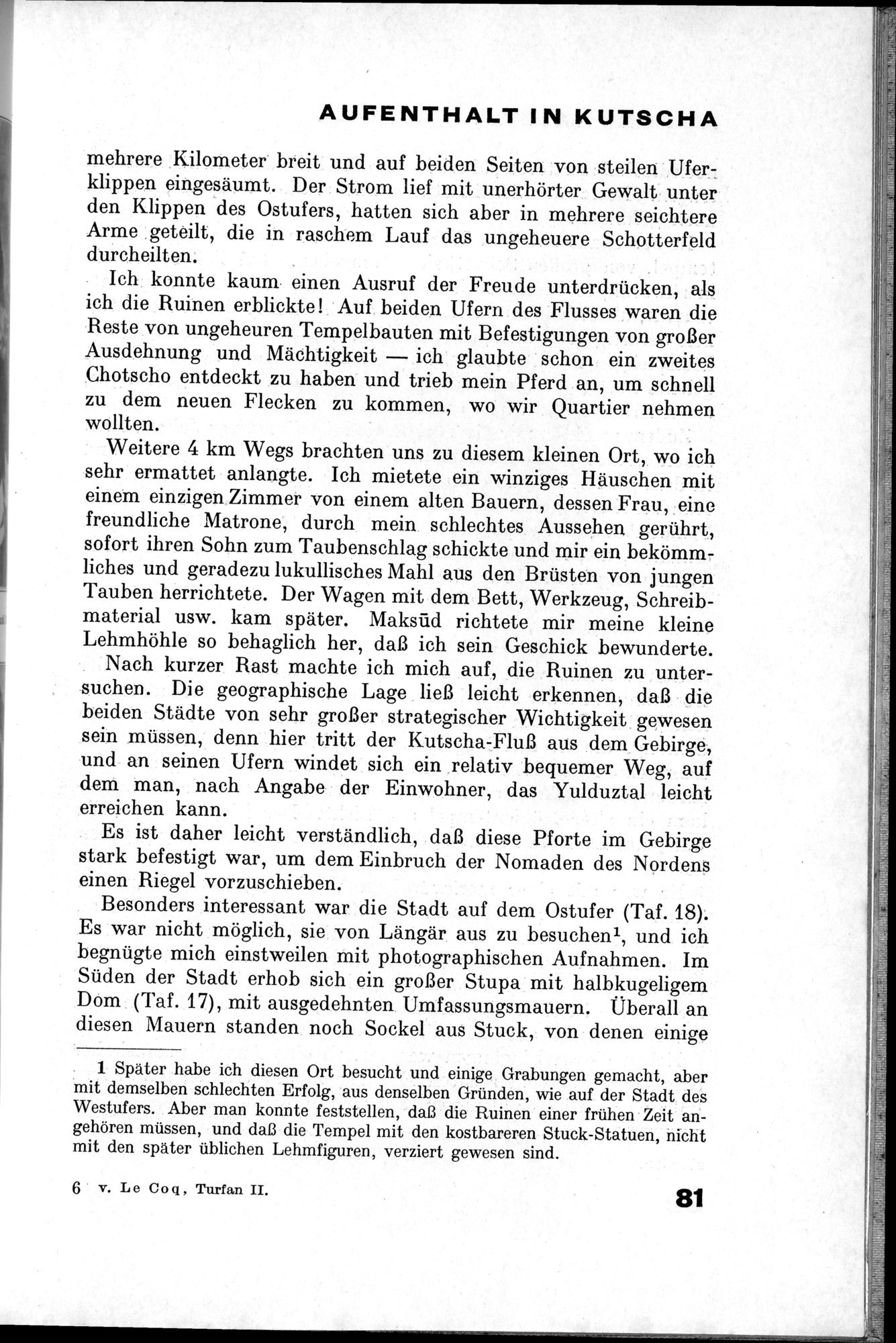 Von Land und Leuten in Ostturkistan : vol.1 / 115 ページ（白黒高解像度画像）
