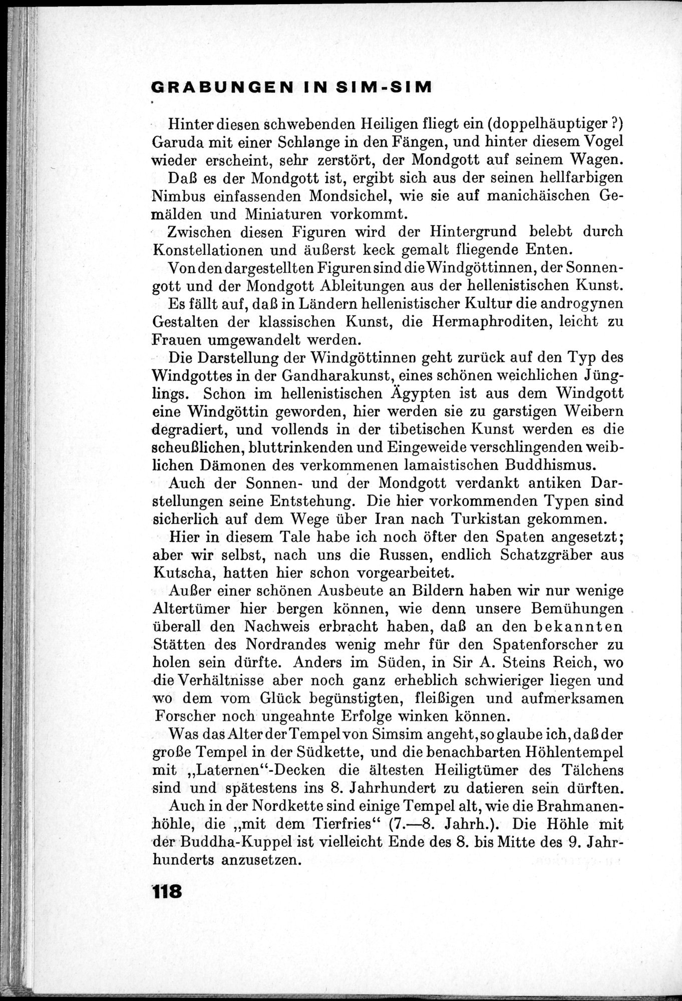 Von Land und Leuten in Ostturkistan : vol.1 / 160 ページ（白黒高解像度画像）