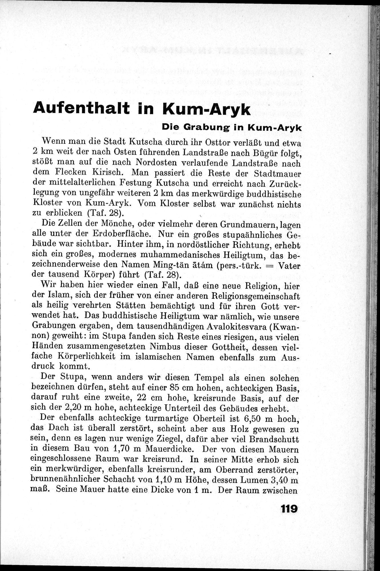 Von Land und Leuten in Ostturkistan : vol.1 / Page 161 (Grayscale High Resolution Image)