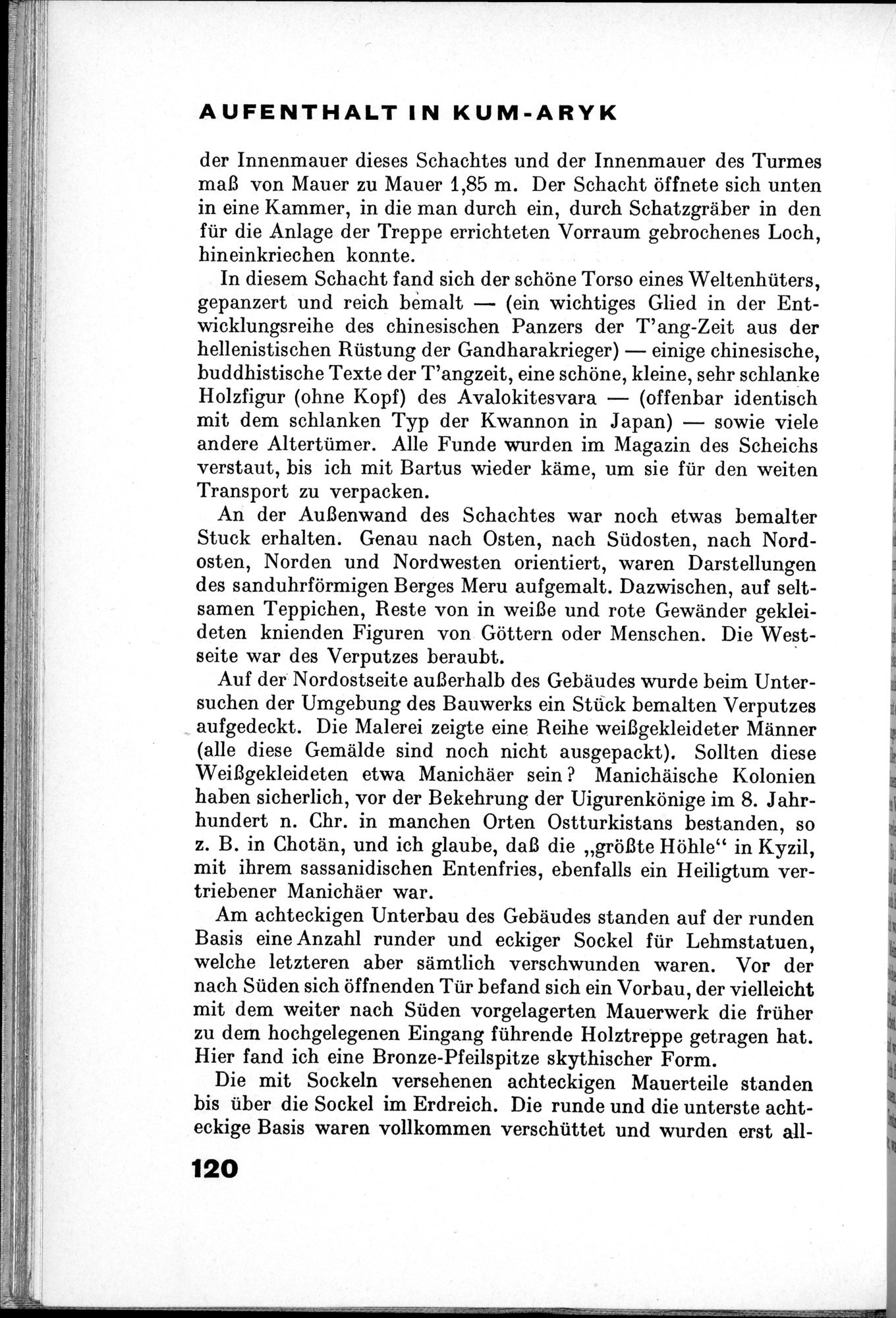 Von Land und Leuten in Ostturkistan : vol.1 / 162 ページ（白黒高解像度画像）