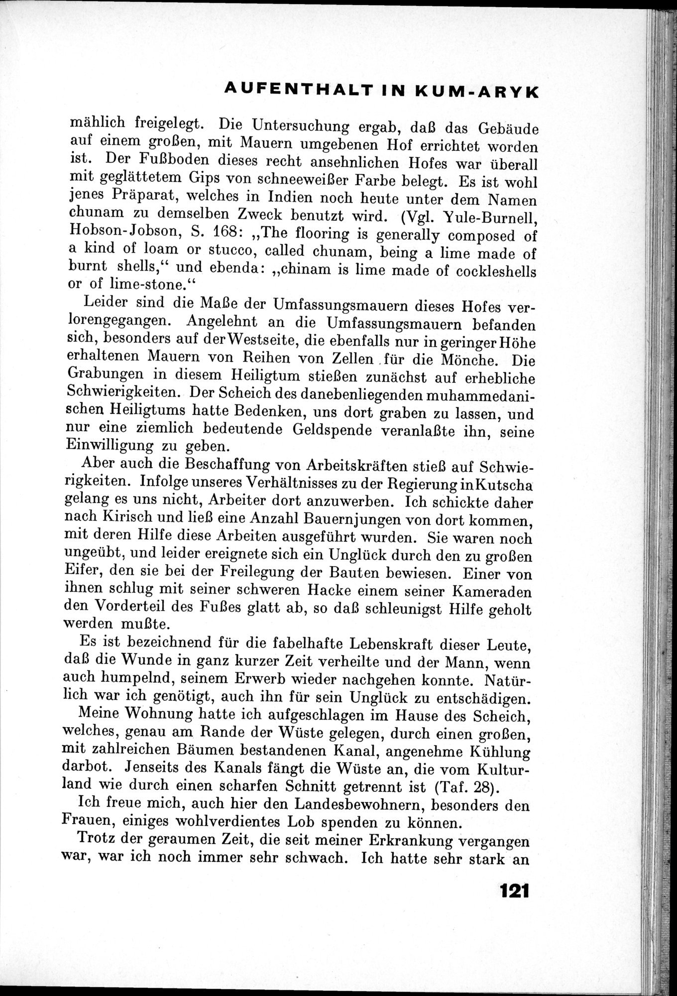 Von Land und Leuten in Ostturkistan : vol.1 / Page 163 (Grayscale High Resolution Image)