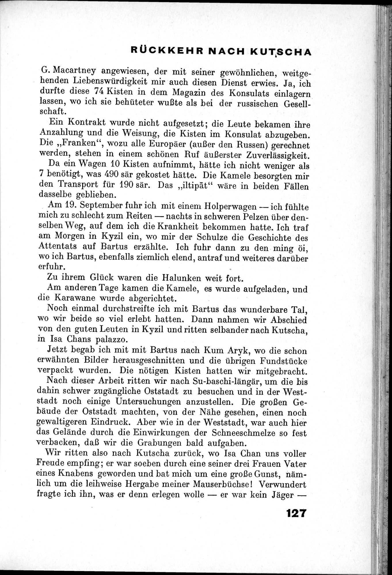 Von Land und Leuten in Ostturkistan : vol.1 / 169 ページ（白黒高解像度画像）
