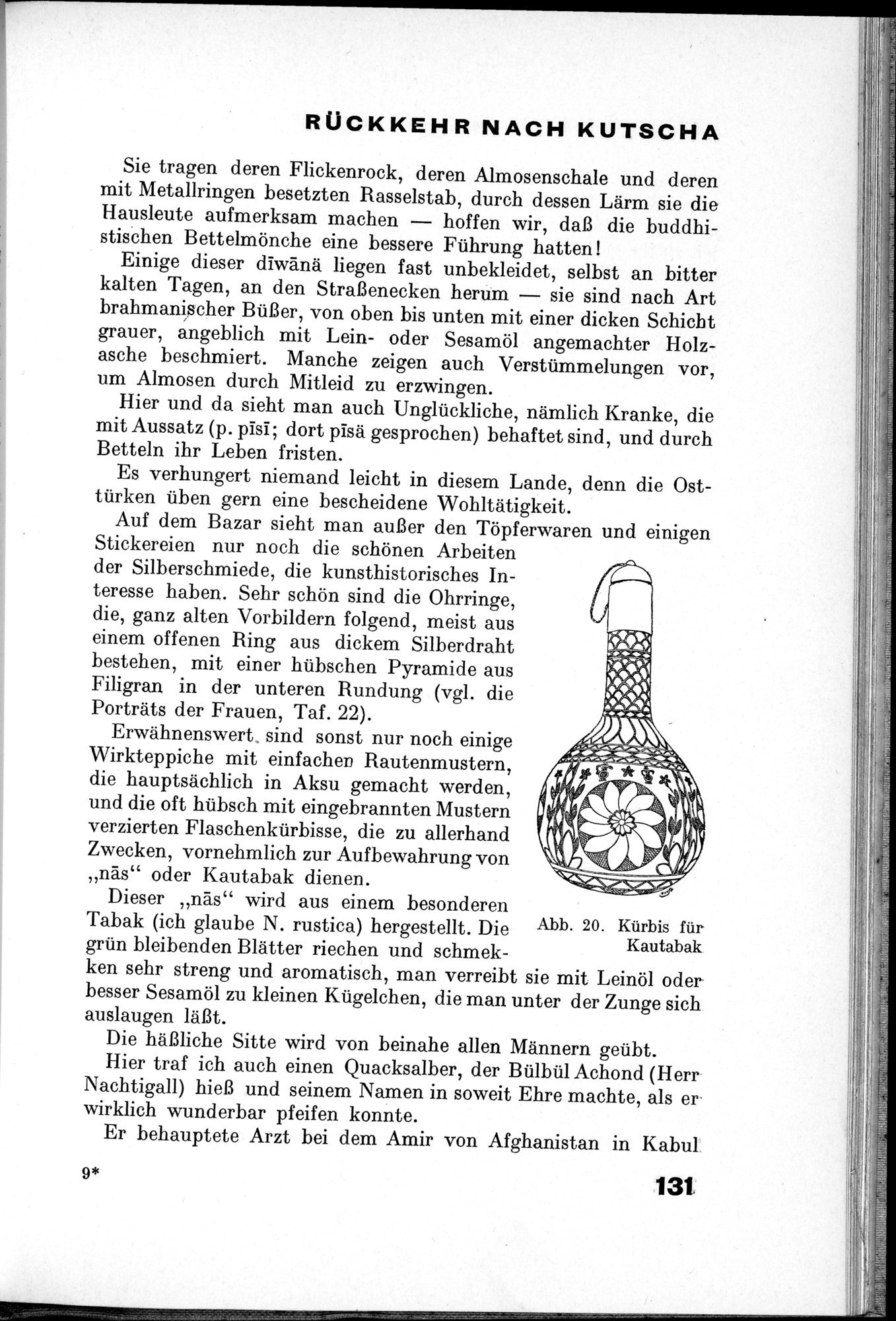 Von Land und Leuten in Ostturkistan : vol.1 / 175 ページ（白黒高解像度画像）