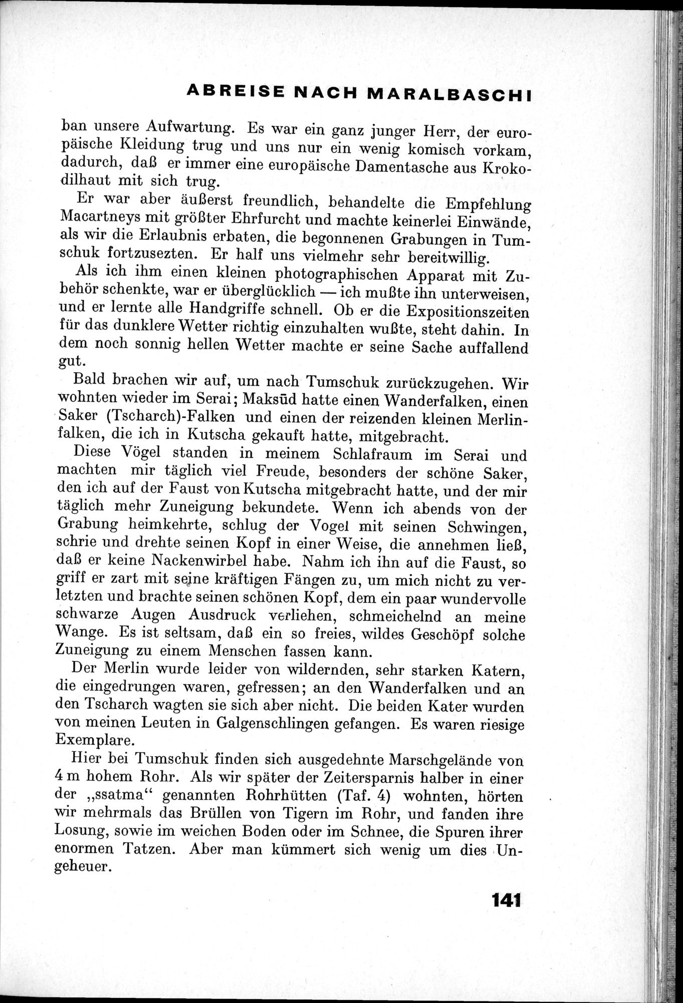Von Land und Leuten in Ostturkistan : vol.1 / 189 ページ（白黒高解像度画像）