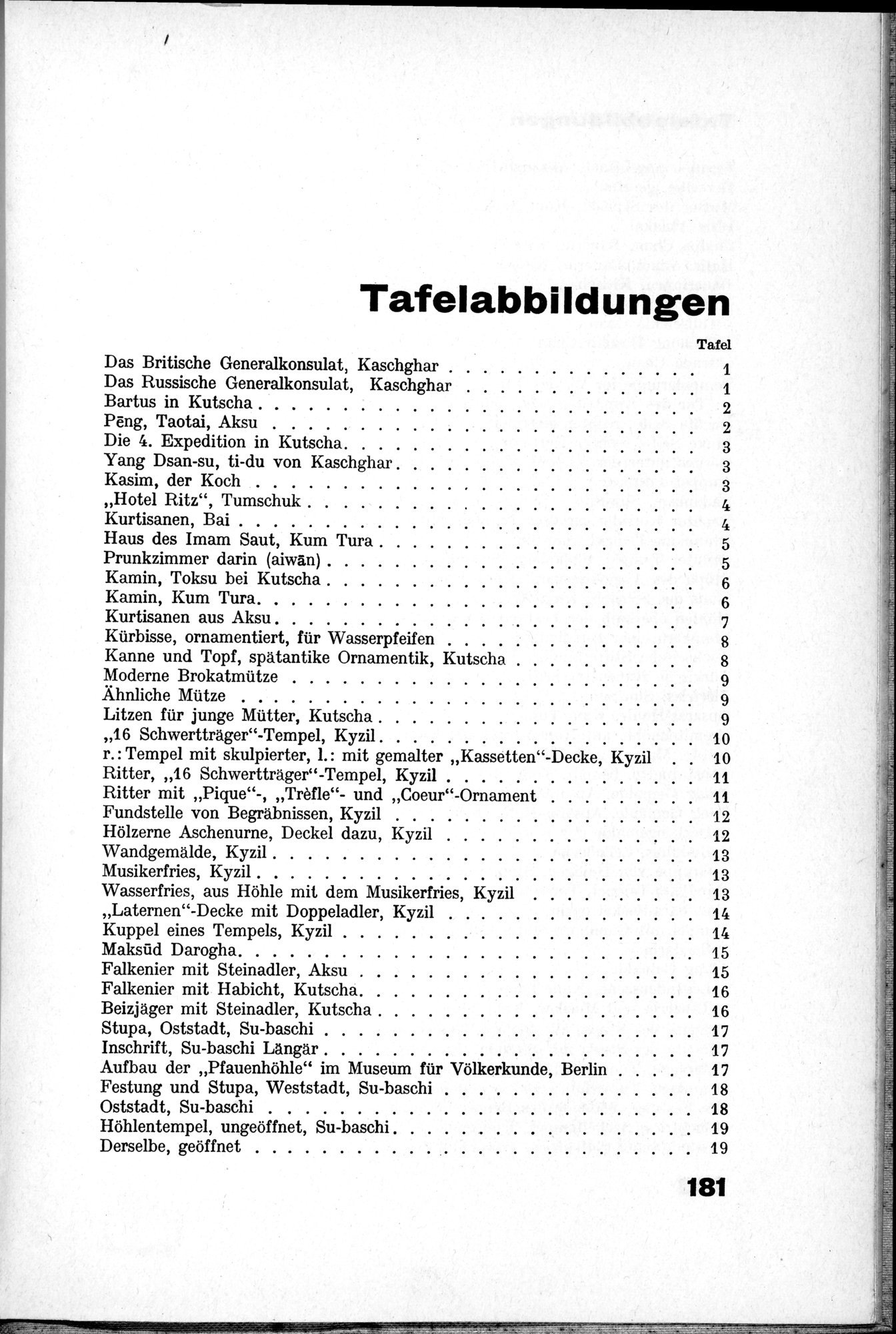 Von Land und Leuten in Ostturkistan : vol.1 / 241 ページ（白黒高解像度画像）