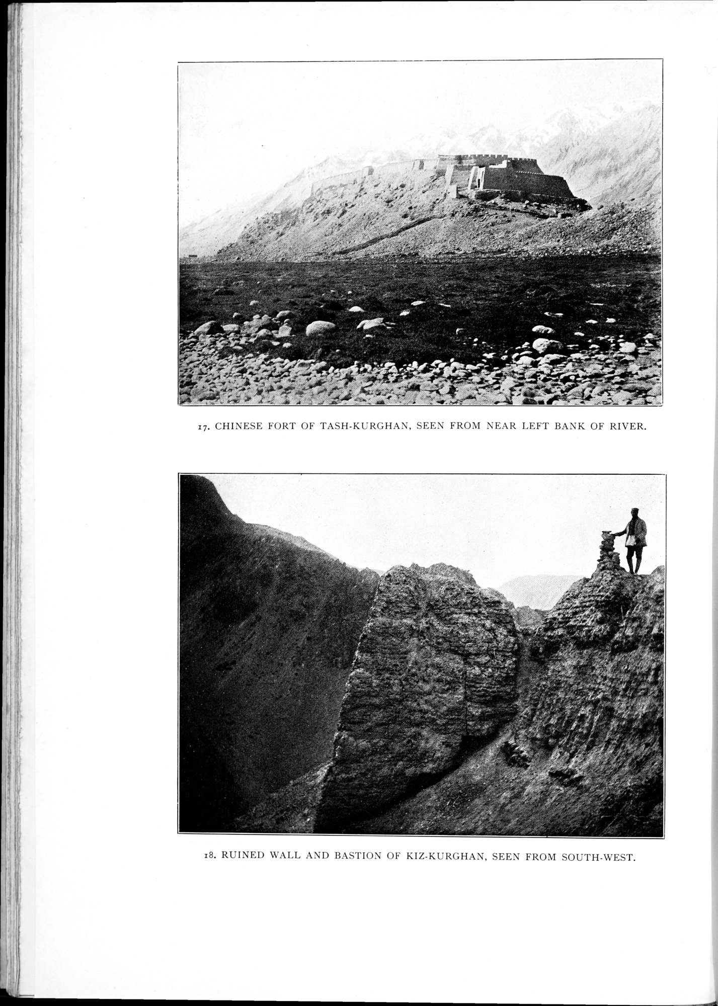 On Ancient Central-Asian Tracks : vol.1 / Page 100 (Grayscale High Resolution Image)