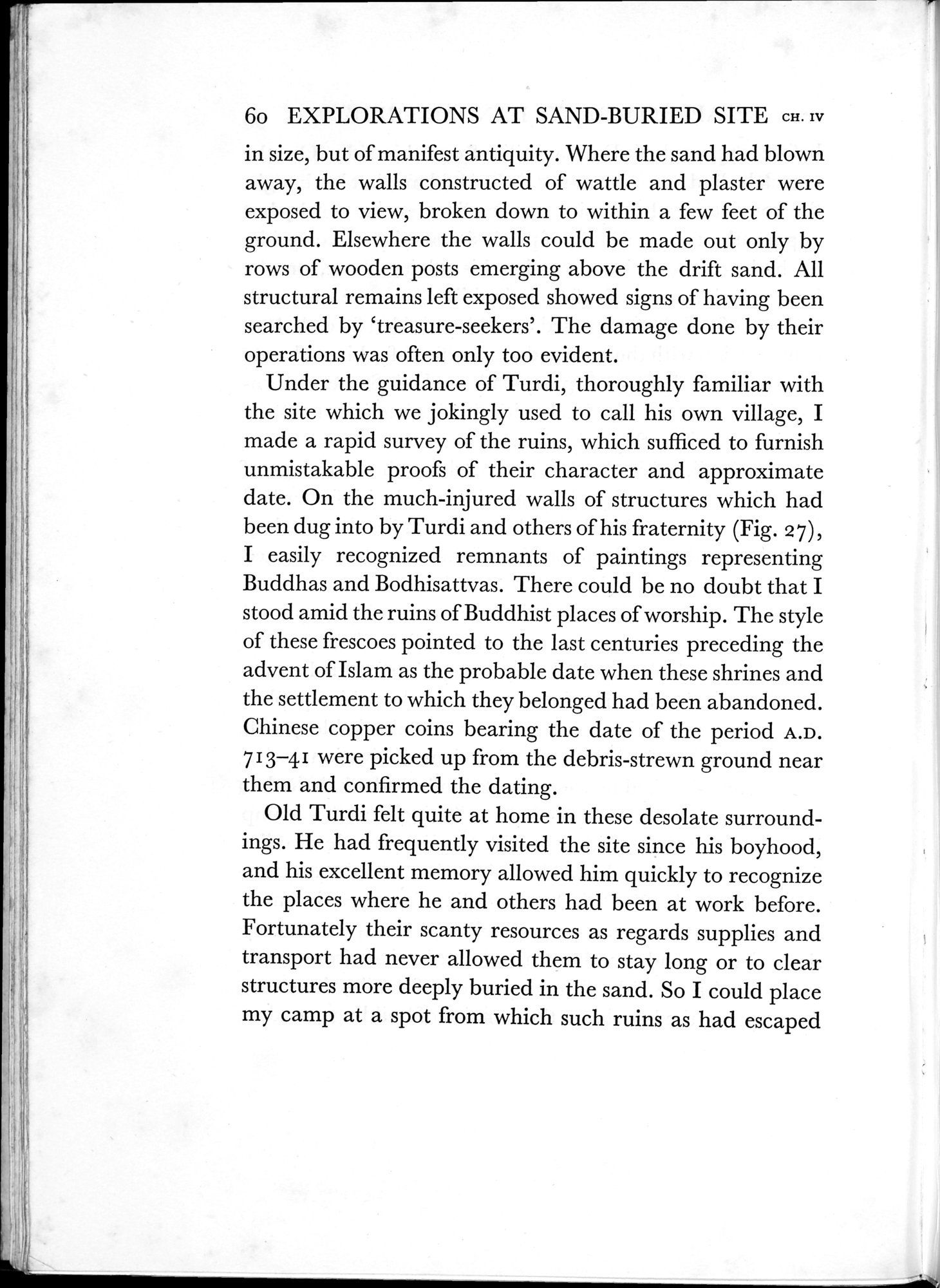On Ancient Central-Asian Tracks : vol.1 / Page 122 (Grayscale High Resolution Image)