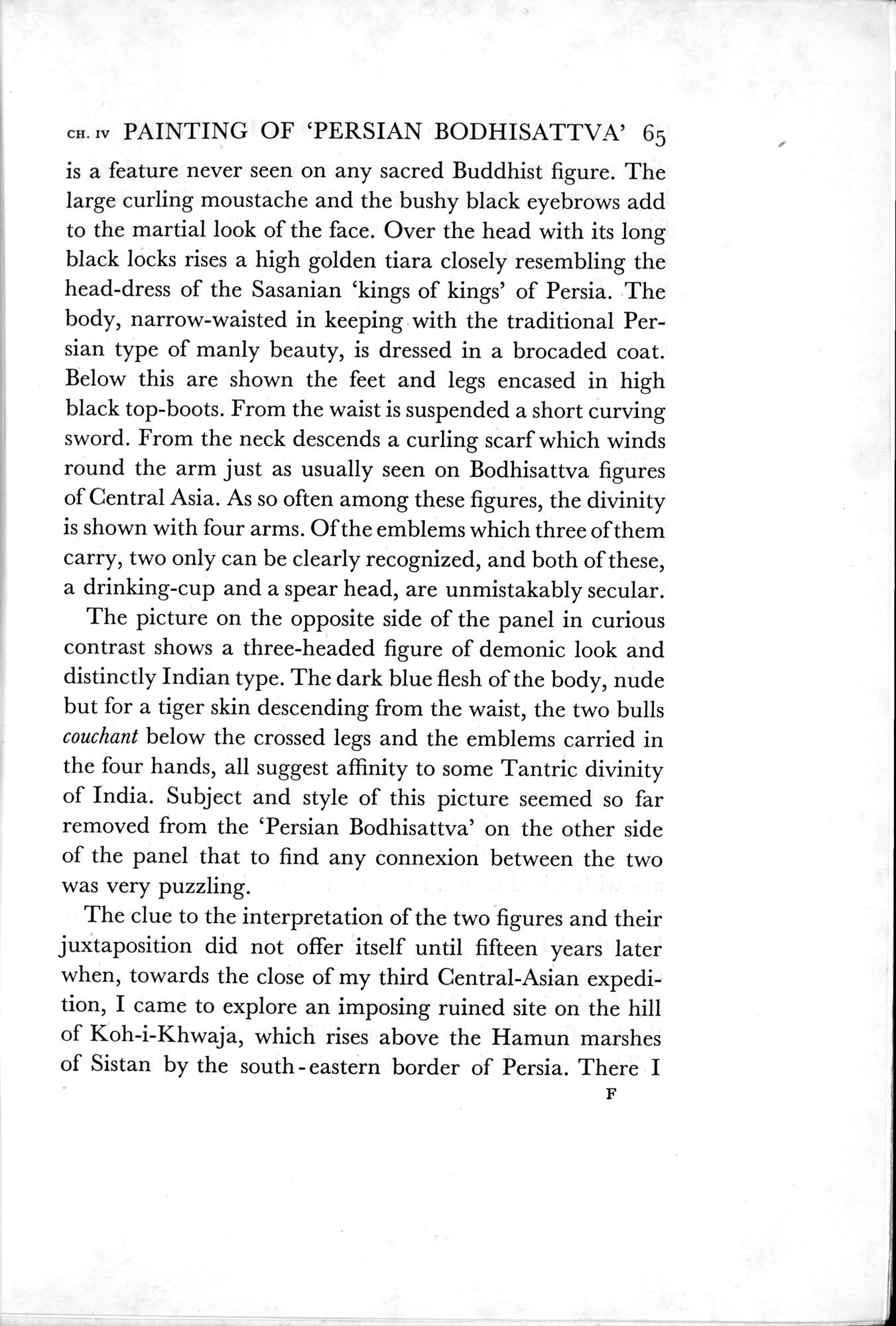 On Ancient Central-Asian Tracks : vol.1 / Page 133 (Grayscale High Resolution Image)