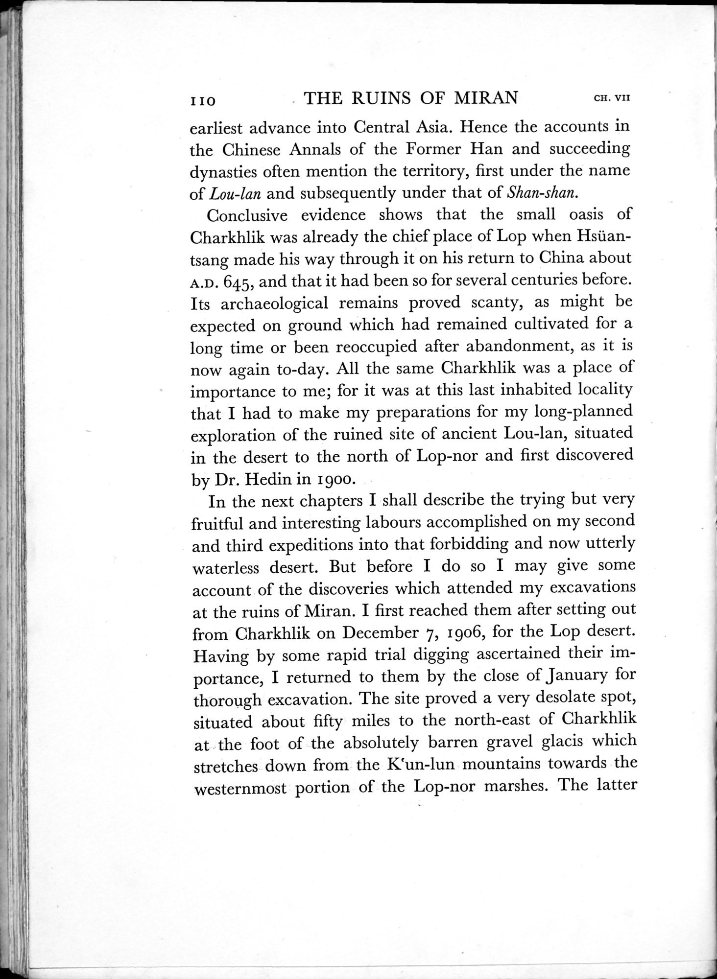 On Ancient Central-Asian Tracks : vol.1 / Page 196 (Grayscale High Resolution Image)