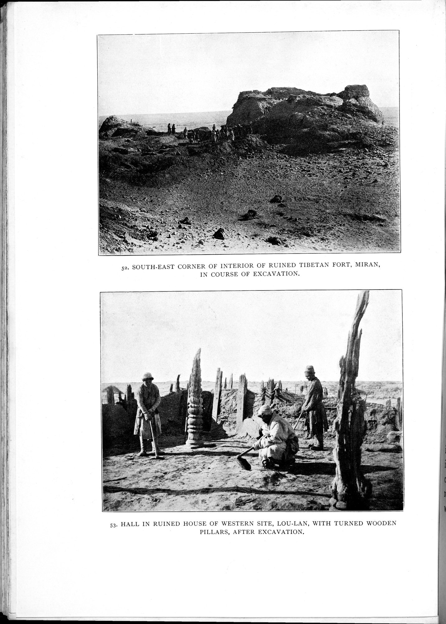 On Ancient Central-Asian Tracks : vol.1 / Page 200 (Grayscale High Resolution Image)