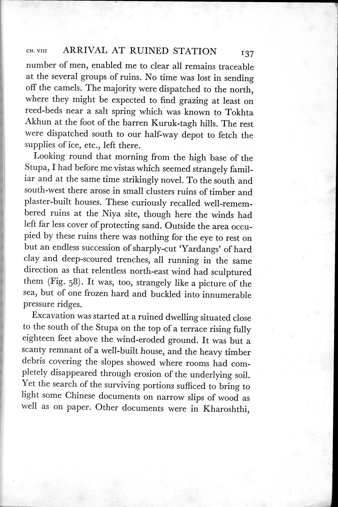 On Ancient Central-Asian Tracks : vol.1 / Page 241 (Grayscale High Resolution Image)
