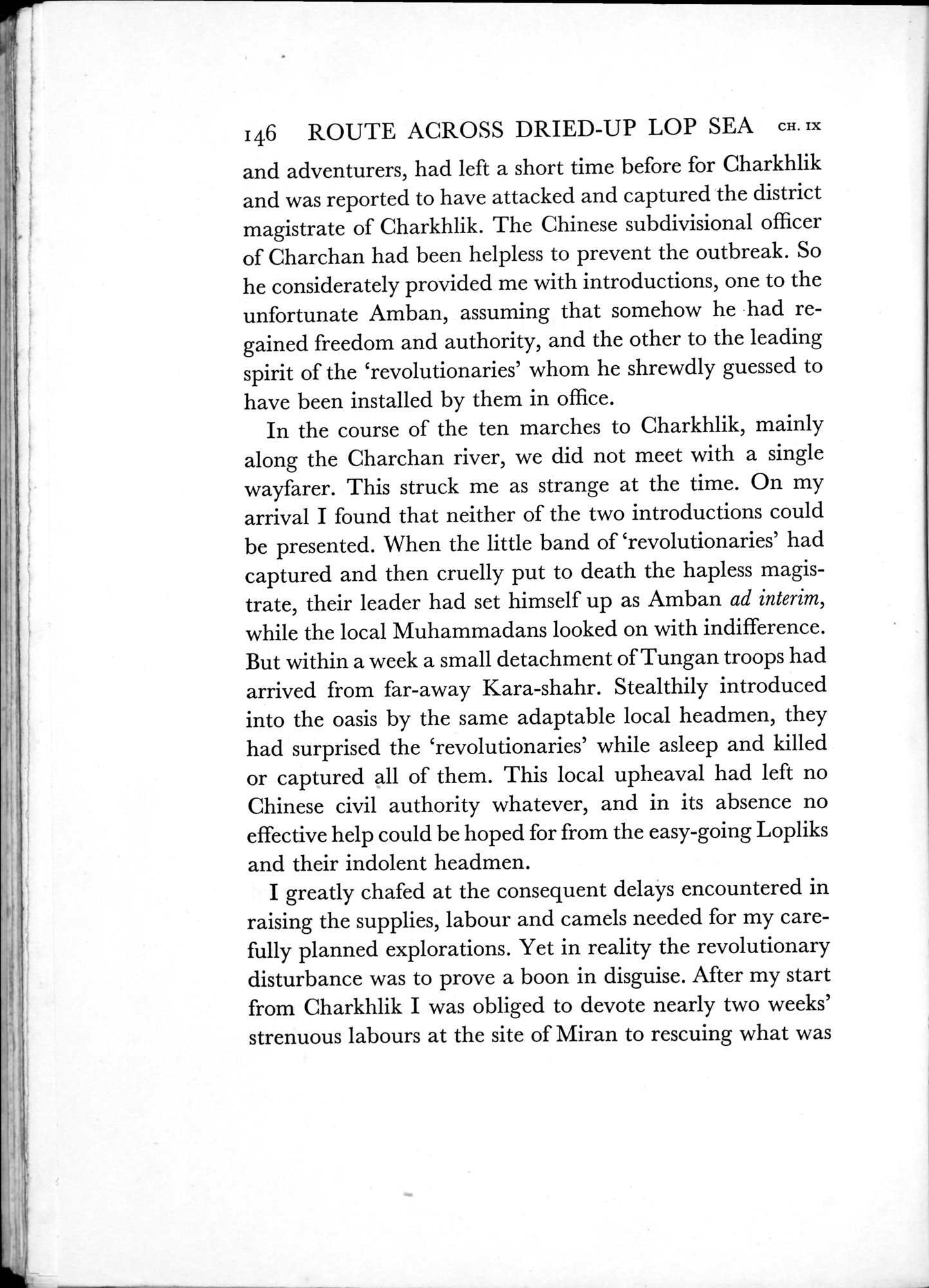 On Ancient Central-Asian Tracks : vol.1 / Page 252 (Grayscale High Resolution Image)