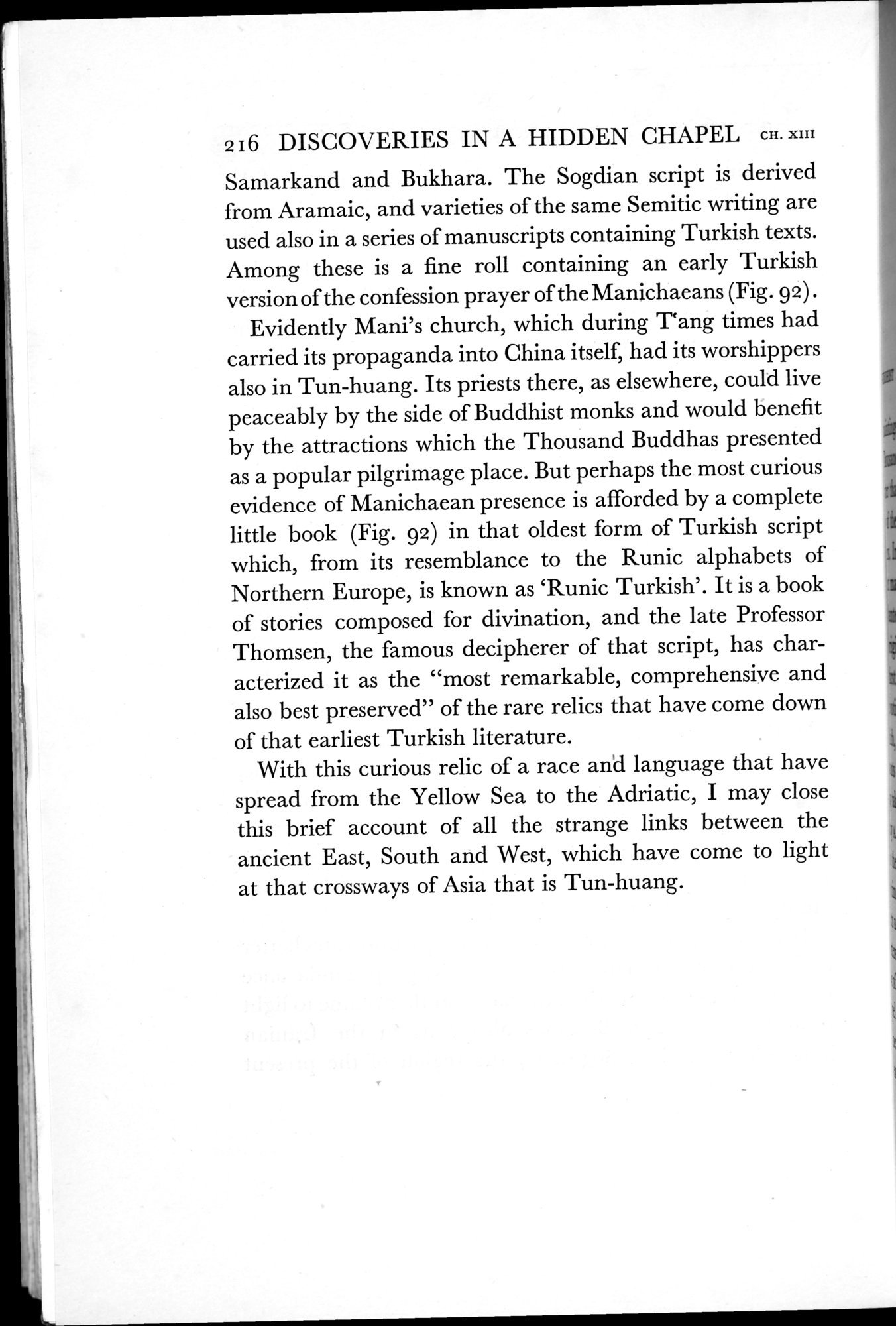On Ancient Central-Asian Tracks : vol.1 / Page 364 (Grayscale High Resolution Image)