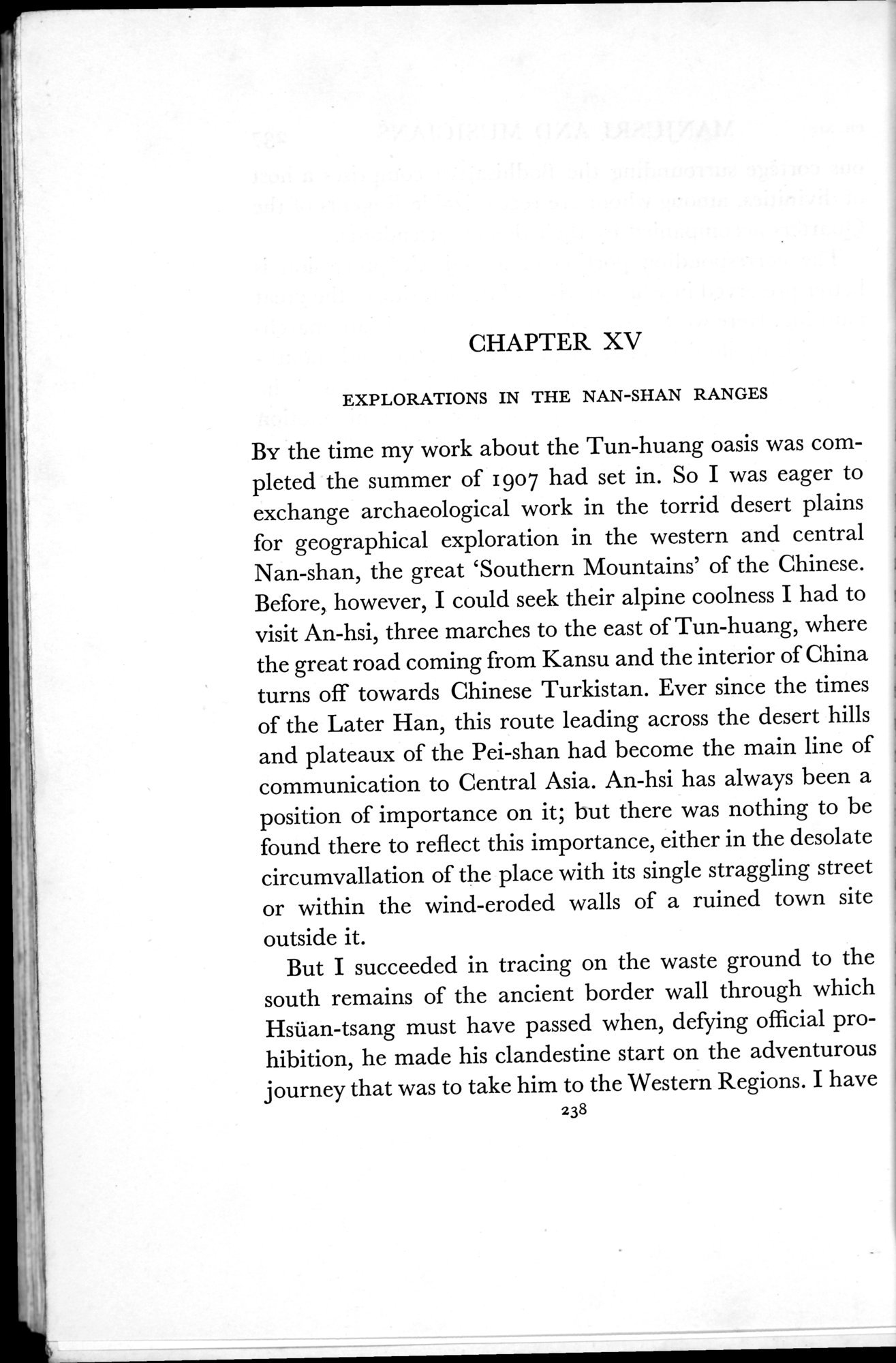 On Ancient Central-Asian Tracks : vol.1 / Page 422 (Grayscale High Resolution Image)