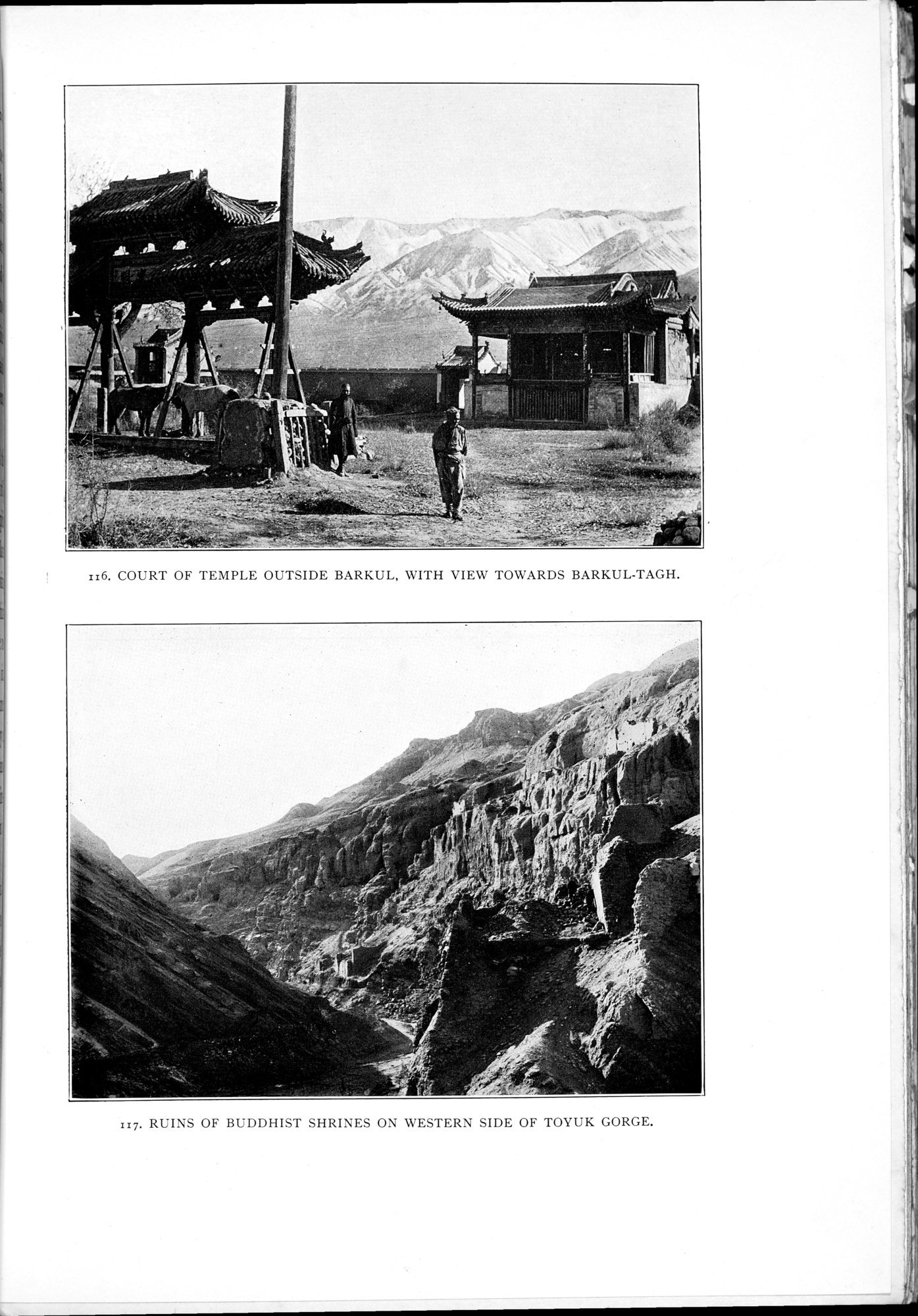 On Ancient Central-Asian Tracks : vol.1 / Page 445 (Grayscale High Resolution Image)