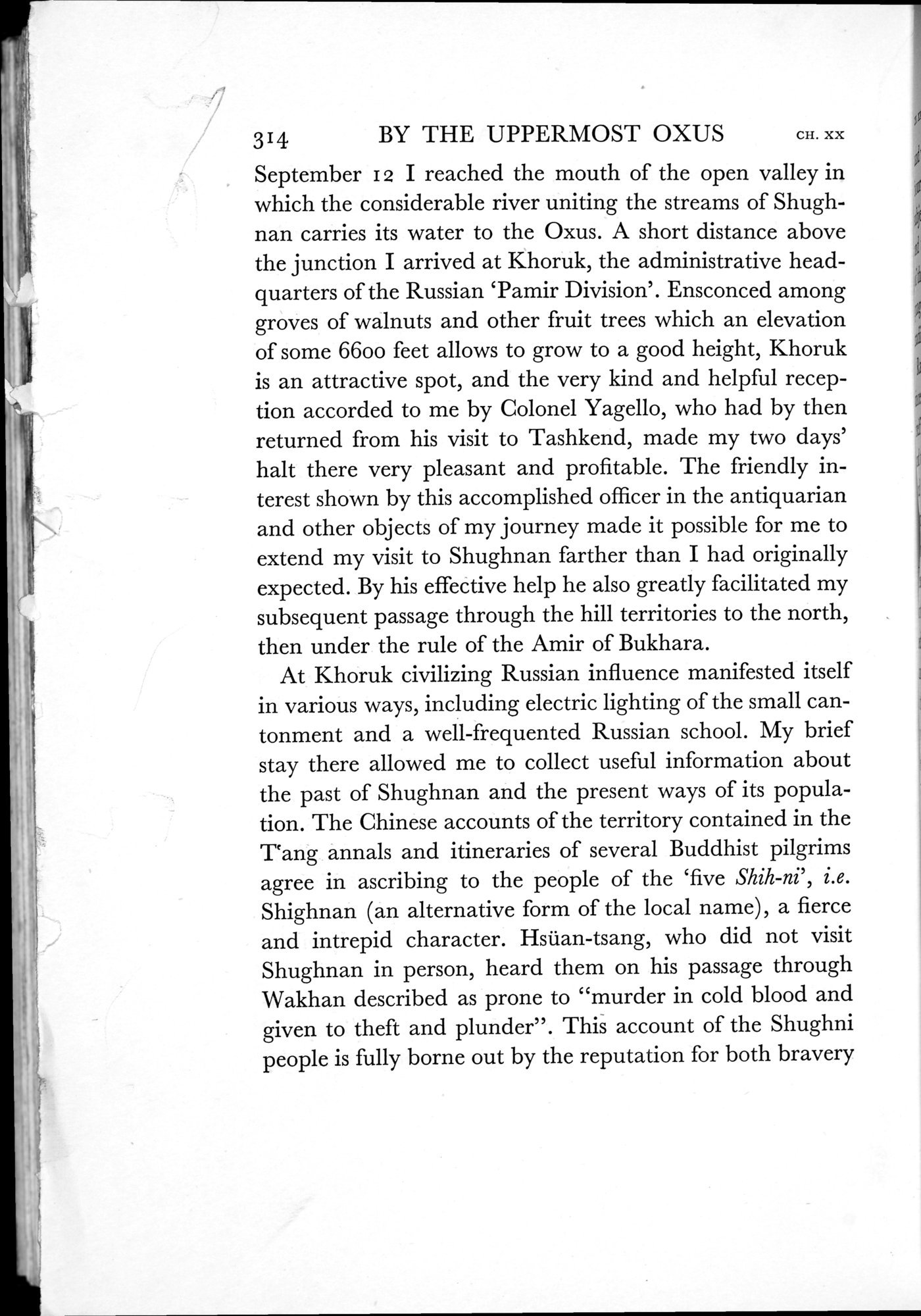 On Ancient Central-Asian Tracks : vol.1 / Page 534 (Grayscale High Resolution Image)