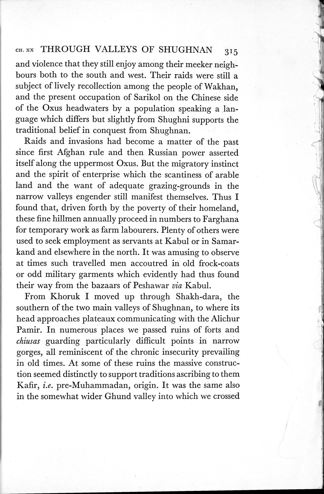 On Ancient Central-Asian Tracks : vol.1 / Page 535 (Grayscale High Resolution Image)