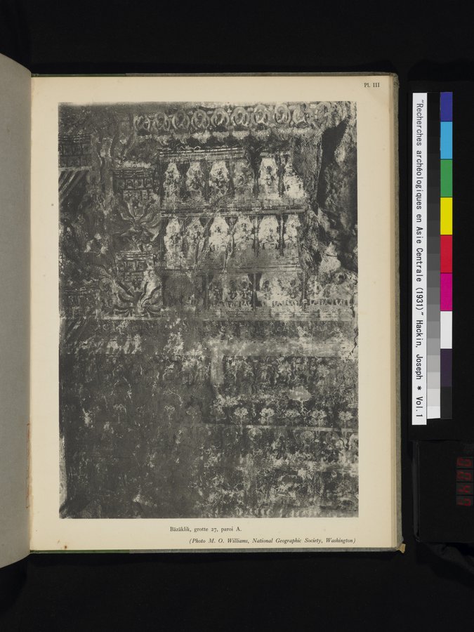 Recherches Archéologiques en Asie Centrale (1931) : vol.1 / Page 47 (Color Image)