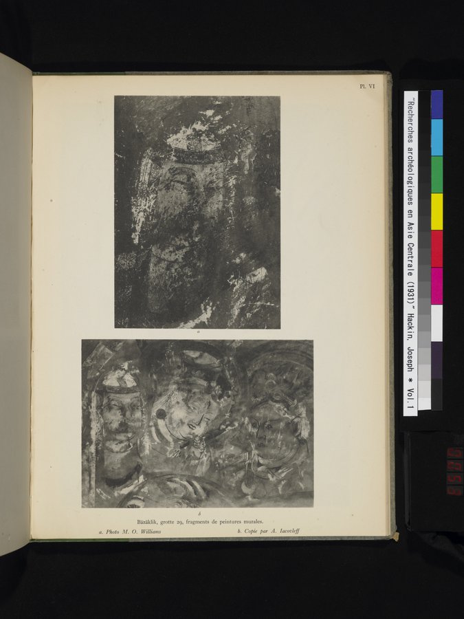 Recherches Archéologiques en Asie Centrale (1931) : vol.1 / 53 ページ（カラー画像）