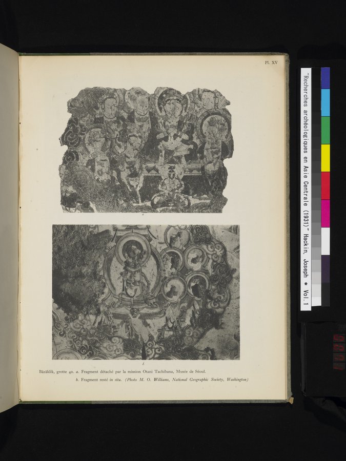 Recherches Archéologiques en Asie Centrale (1931) : vol.1 / 71 ページ（カラー画像）