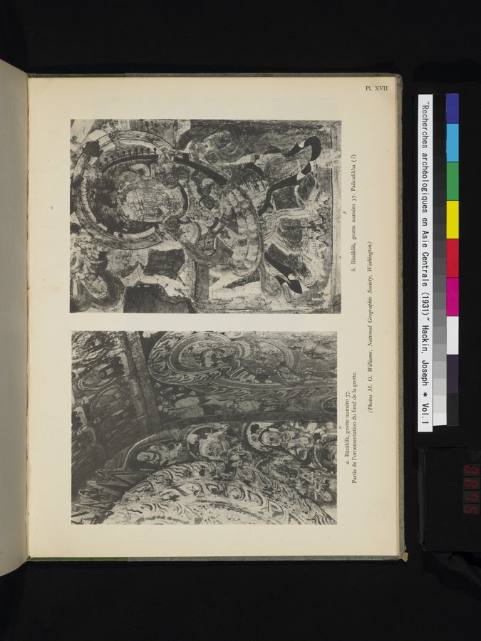 Recherches Archéologiques en Asie Centrale (1931) : vol.1 / 75 ページ（カラー画像）