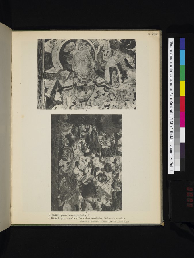 Recherches Archéologiques en Asie Centrale (1931) : vol.1 / 77 ページ（カラー画像）