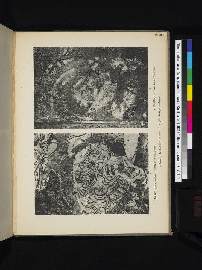 Recherches Archéologiques en Asie Centrale (1931) : vol.1 / 83 ページ（カラー画像）