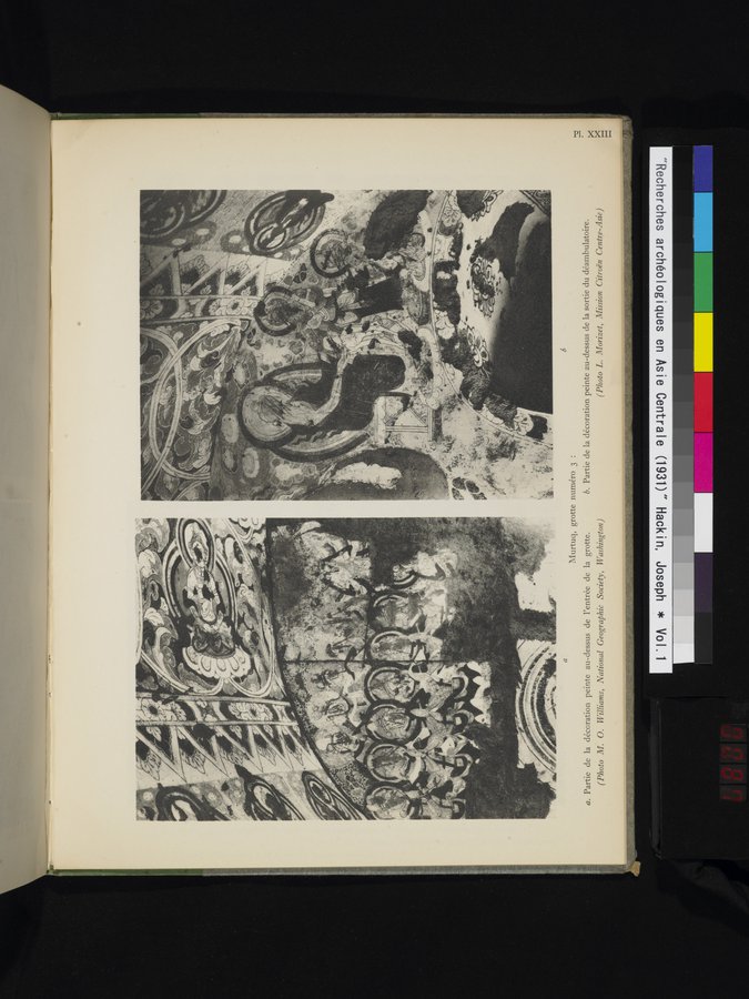 Recherches Archéologiques en Asie Centrale (1931) : vol.1 / 87 ページ（カラー画像）