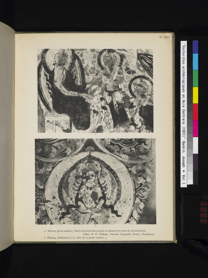Recherches Archéologiques en Asie Centrale (1931) : vol.1 / 89 ページ（カラー画像）