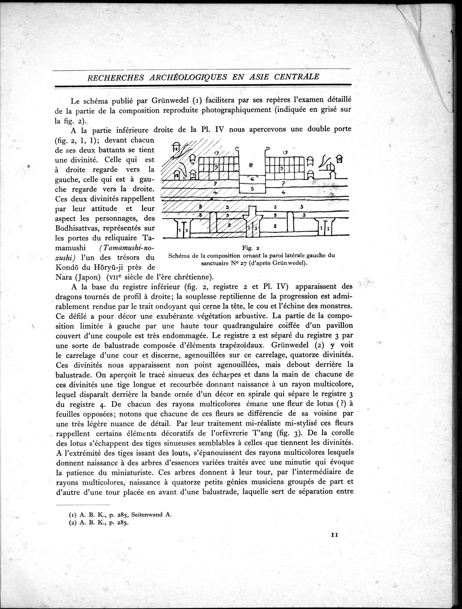 Recherches Archéologiques en Asie Centrale (1931) : vol.1 / 21 ページ（白黒高解像度画像）
