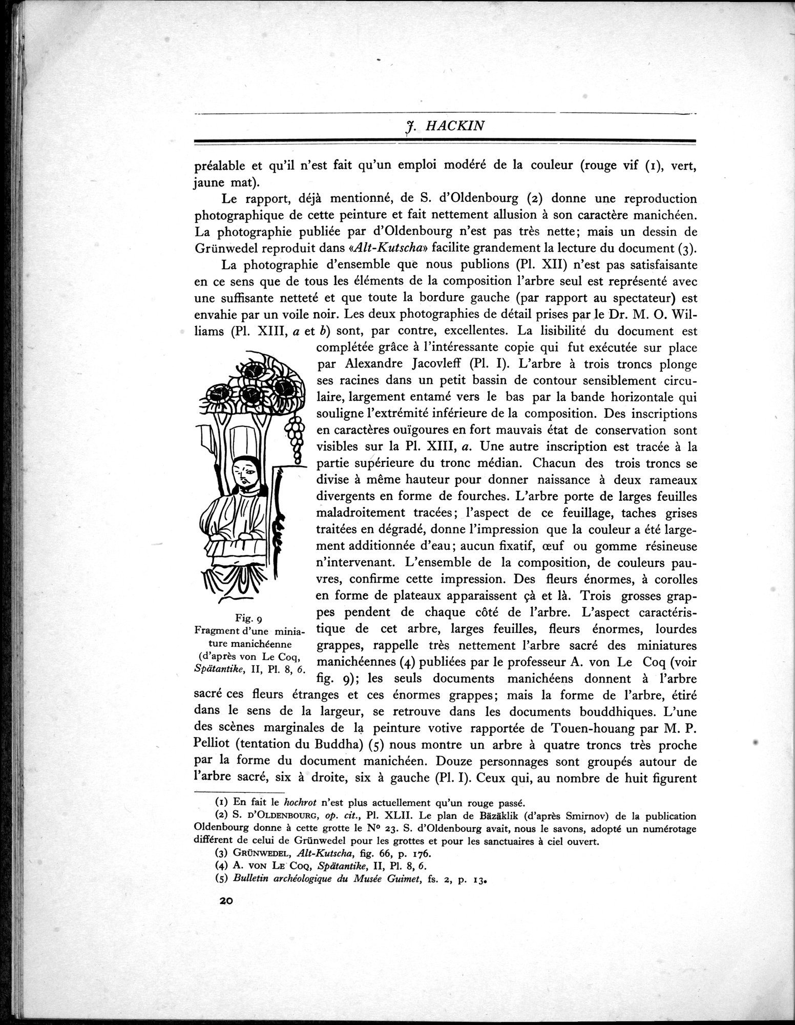 Recherches Archéologiques en Asie Centrale (1931) : vol.1 / Page 30 (Grayscale High Resolution Image)