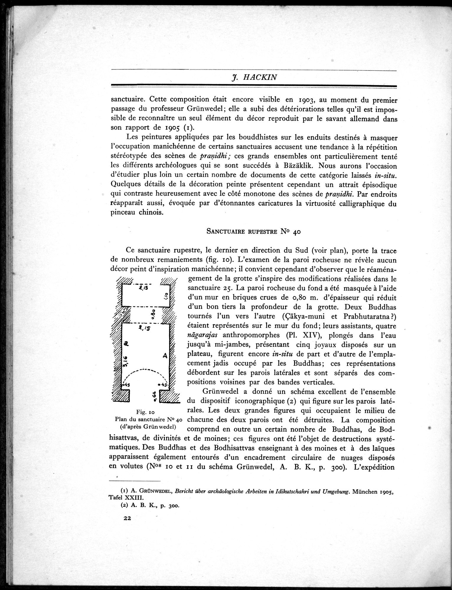 Recherches Archéologiques en Asie Centrale (1931) : vol.1 / Page 32 (Grayscale High Resolution Image)