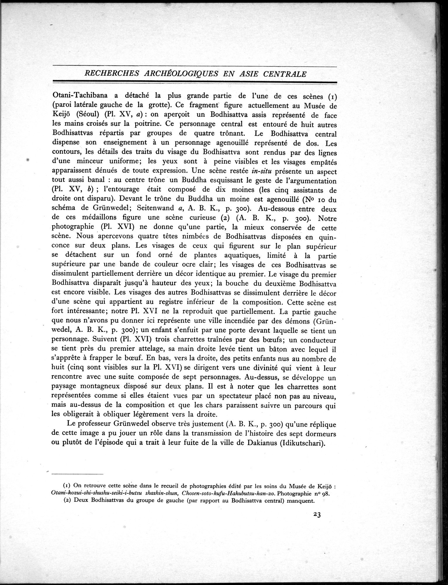 Recherches Archéologiques en Asie Centrale (1931) : vol.1 / Page 33 (Grayscale High Resolution Image)