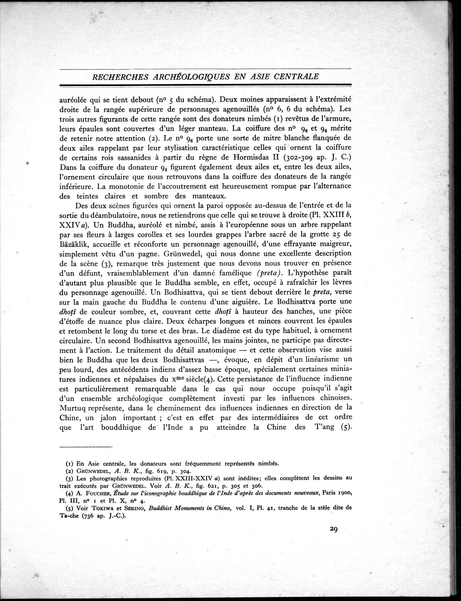 Recherches Archéologiques en Asie Centrale (1931) : vol.1 / Page 39 (Grayscale High Resolution Image)