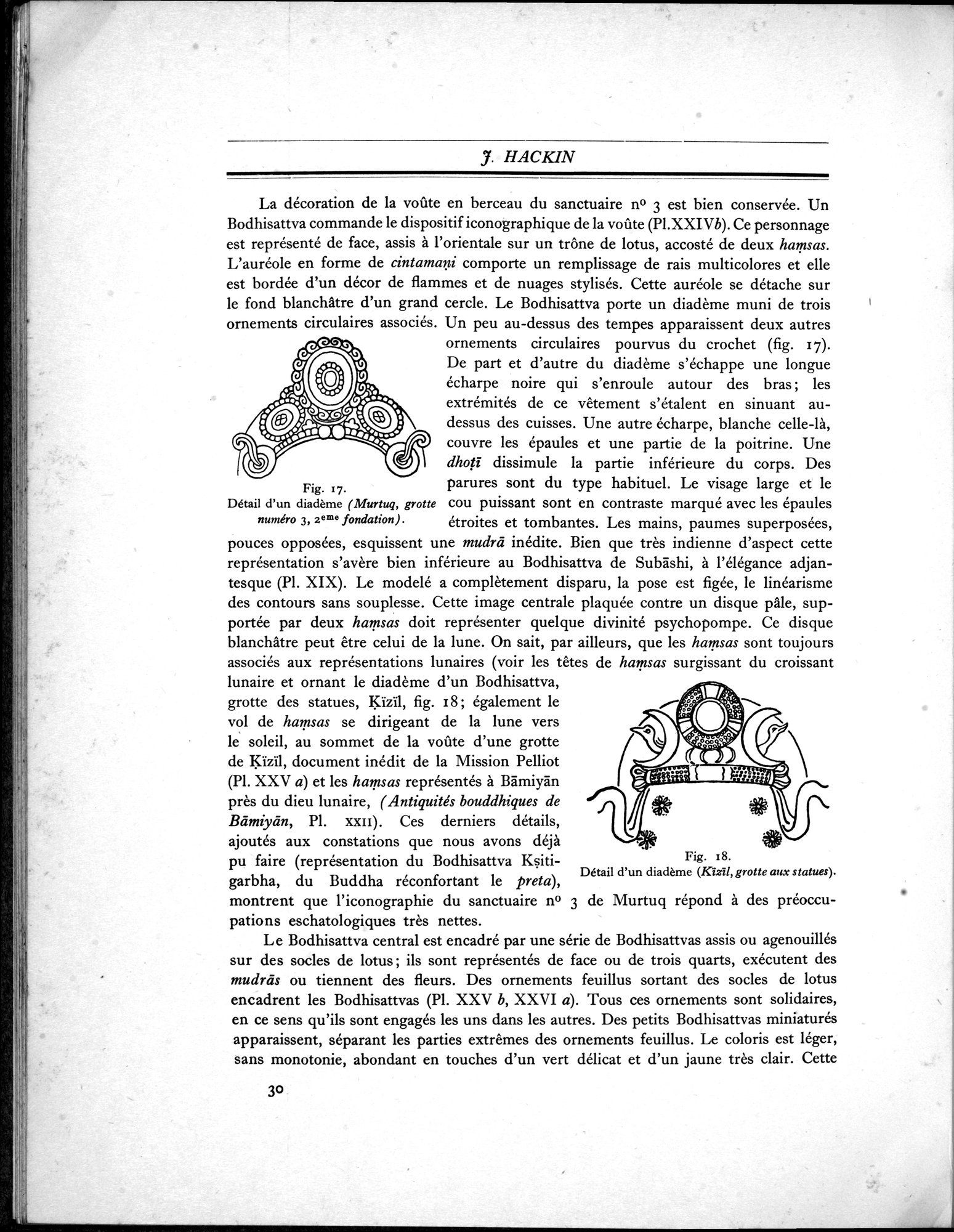 Recherches Archéologiques en Asie Centrale (1931) : vol.1 / 40 ページ（白黒高解像度画像）