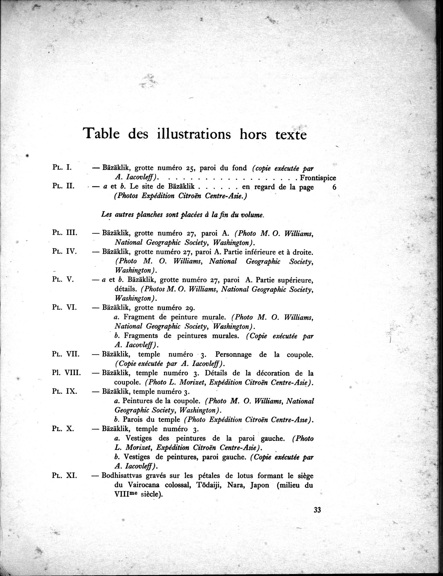Recherches Archéologiques en Asie Centrale (1931) : vol.1 / 43 ページ（白黒高解像度画像）
