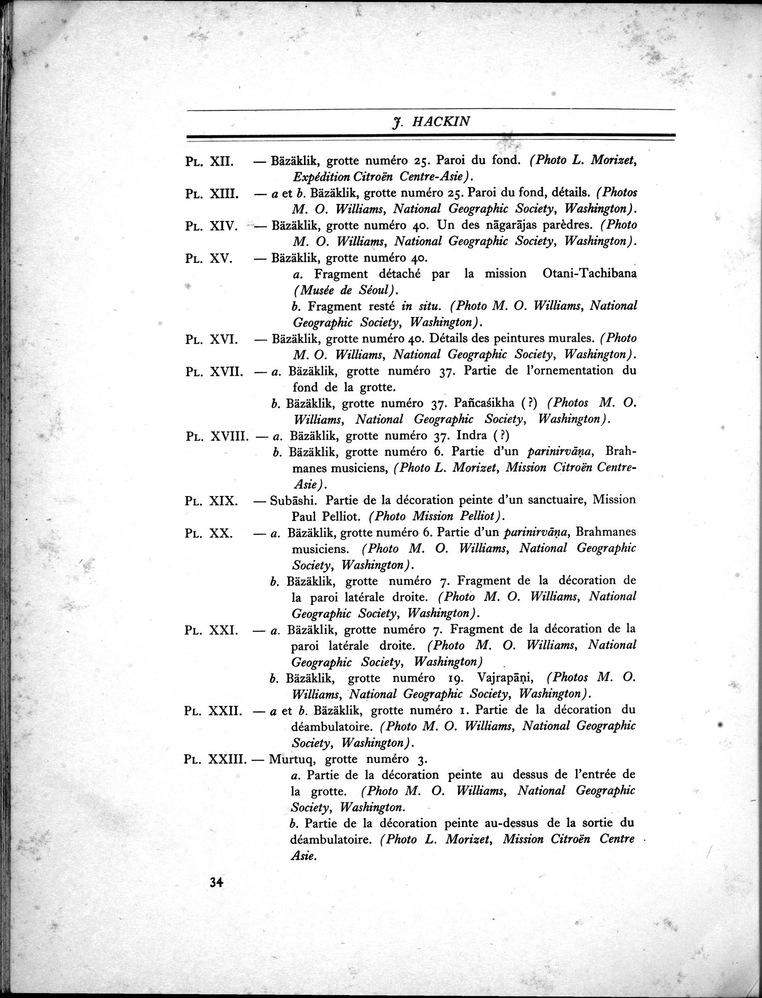 Recherches Archéologiques en Asie Centrale (1931) : vol.1 / Page 44 (Grayscale High Resolution Image)