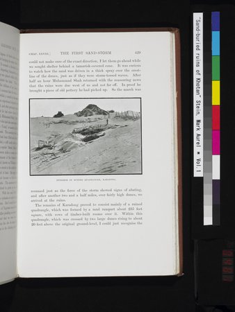 Sand-Buried Ruins of Khotan : vol.1 : Page 481