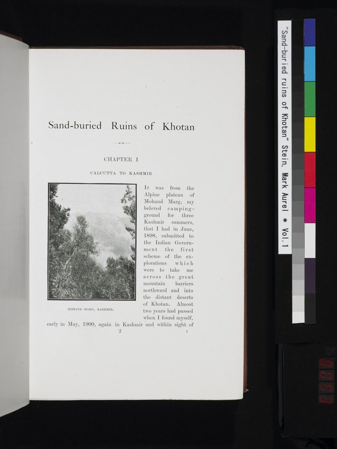 Sand-Buried Ruins of Khotan : vol.1 / 53 ページ（カラー画像）
