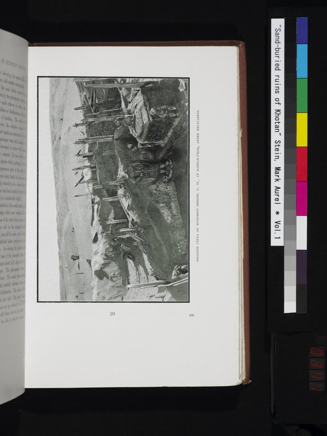 Sand-Buried Ruins of Khotan : vol.1 / 341 ページ（カラー画像）