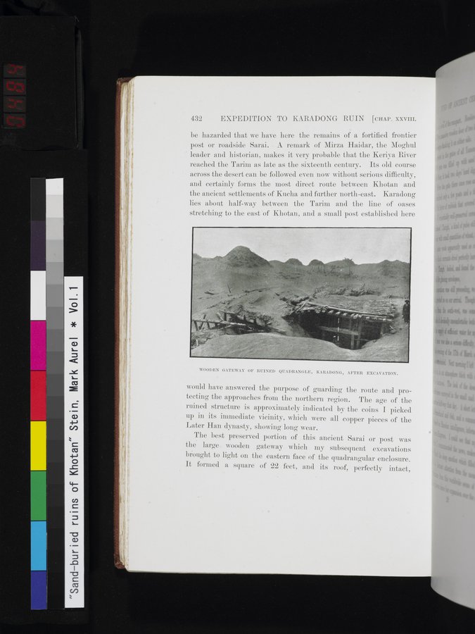 Sand-Buried Ruins of Khotan : vol.1 / Page 484 (Color Image)