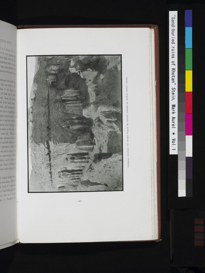 Sand-Buried Ruins of Khotan : vol.1 / 513 ページ（カラー画像）